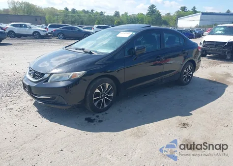 2015 Honda Civic Ex from USA, damaged, VIN 19XFB2F81FE281299